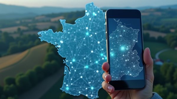 Cartographie des antennes mobiles 3G, 4G et 5G en France