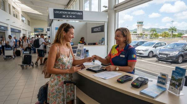 Louer une voiture à l'aéroport de Guadeloupe sans se ruiner